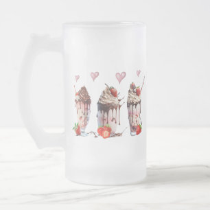 Milkshake Mattiert Glass Tasse