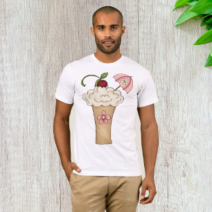 Milkshake mit einem T - Shirt für Regenschirme