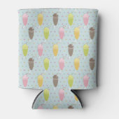 Milkshake Pattern Dosenkühler (Vorderseite)