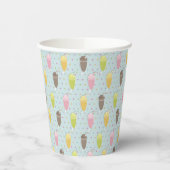 Milkshake Pattern Pappbecher (Links)