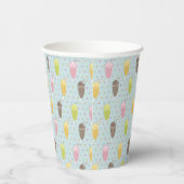 Milkshake Pattern Pappbecher (Rechts)