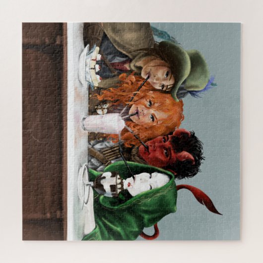 Milkshake-Puzzle Puzzle (Horizontal)