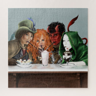 Milkshake-Puzzle Puzzle