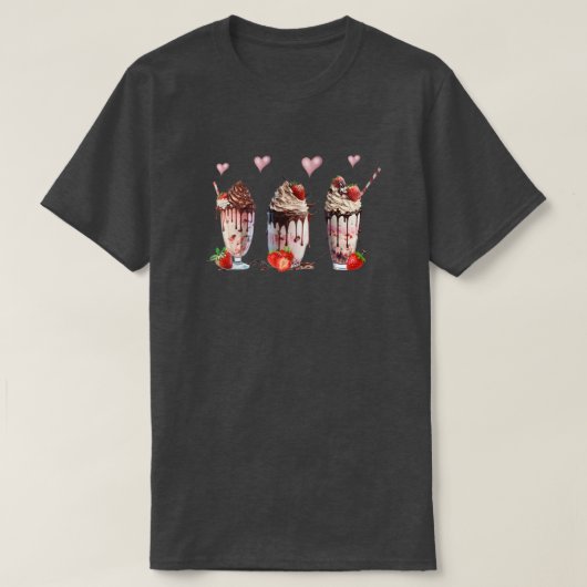 Milkshake-T-Shirt T-Shirt (Design vorne)