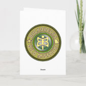 Milkweed Bug Nyph Karte (Rückseite)