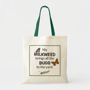 Milkweed holt Wanzen zur Tragetasche