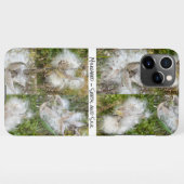 Milkweed | Natürlich iPhone Hülle (Rückseite (Horizontal))