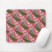 "Milkweed Pod" Blumenmousepad Mousepad (Mit Mouse)