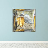 Milkweed Pods - Spiegelbox Leinwanddruck (Insitu (Holzboden))