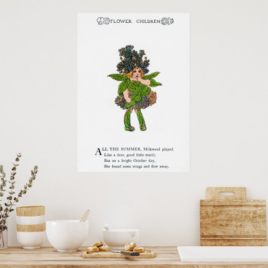 Milkweed Poster (Küche)