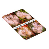 Milkweed | Sangria flexibel Magnet (Rechte Seite)