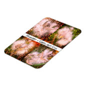 Milkweed | Sangria flexibel Magnet (Linke Seite)