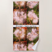 Milkweed | Sangria Strandtuch (Vorderseite)