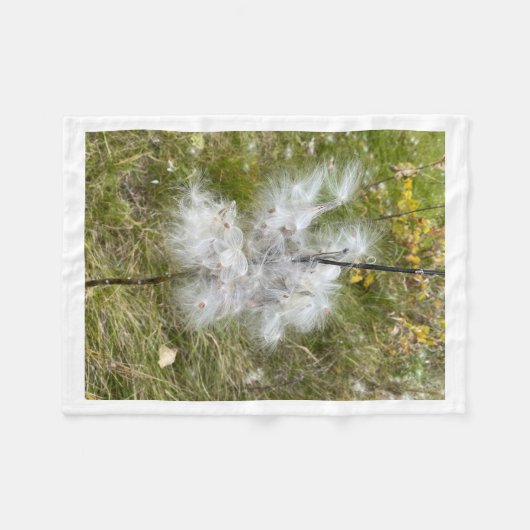 Milkweed | Schmetterling | Fleecedecke (Vorderseite (Horizontal))