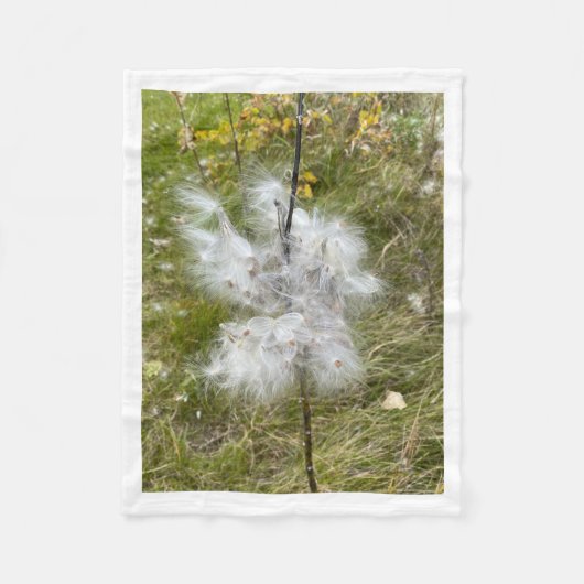 Milkweed | Schmetterling | Fleecedecke (Vorderseite)
