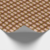 Milkweed | Schmetterling | Sangria | Spiegel Geschenkpapier (Ecke)