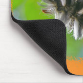 Milkweed Tussock Moth Raupe Orange Items Mousepad (Ecke)