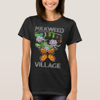 Milkweed Village Monarch Butterfly Metamorphose T-Shirt