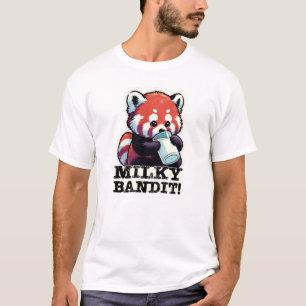 Milky Bandit - Die Milchfreude des Roten Panda T-Shirt