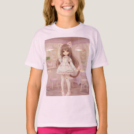 Milky Kitten Kawaii Doll T-Shirt