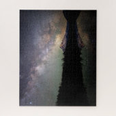 Milky Way and Mount Hood Reflecting in Lost Lake Puzzle (Vertikal)