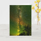 Milky Way & Aurora Borealis | Ontario Kanada Karte (Gelbe Blume)