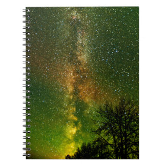 Milky Way & Aurora Borealis | Ontario Kanada Notizblock