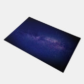 MILKY WAY Eintritt Schöne Räume willkommen DOORMAT Fußmatte (Schrägansicht)