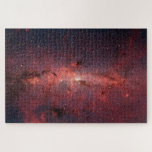 Milky Way Galactic Center Puzzle<br><div class="desc">Our Galactic Center is 26, 000 light-years away in the direction of Sagittarius.  This Spitzer Space Telescope image shows hundreds of thousands of stars at the core of our spiral Milky Way galaxy.</div>