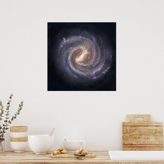 Milky_Way_Galaxy Poster (Küche)