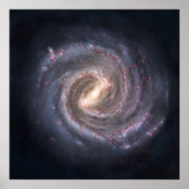 Milky_Way_Galaxy Poster (Vorne)