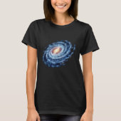 Milky Way in Space T-Shirt (Vorderseite)