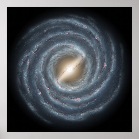 Milky Way - Milchstraße Poster (Vorne)
