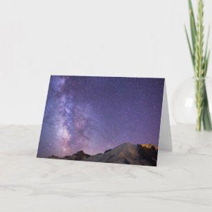 Milky Way & Mt. Rainier   Washington State Karte