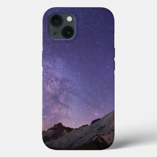 Milky Way & Mt. Rainier | Washingtoner Staat Case-Mate iPhone Hülle (Rückseite)