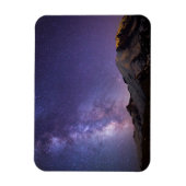 Milky Way & Mt. Rainier | Washingtoner Staat Magnet (Vertikal)