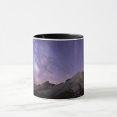 Milky Way & Mt. Rainier | Washingtoner Staat Tasse (Zentrum)