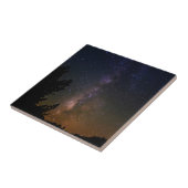 Milky Way Night Sky, Kalifornien Fliese (Seite)