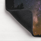 Milky Way Night Sky, Kalifornien Mousepad (Ecke)