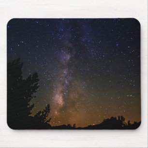 Milky Way Night Sky, Kalifornien Mousepad