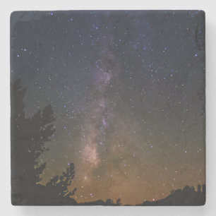 Milky Way Night Sky, Kalifornien Steinuntersetzer