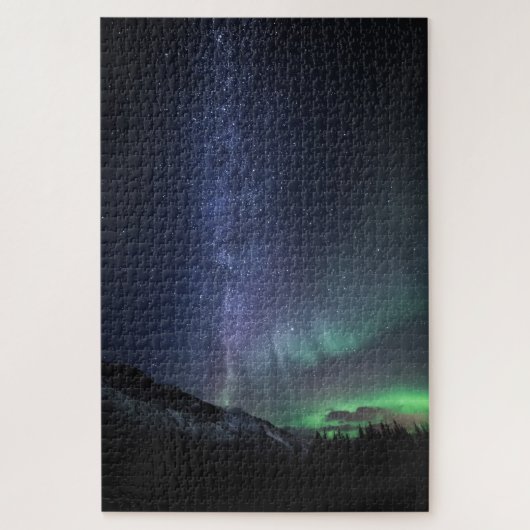 Milky Way Northern Lights Puzzle (Vertikal)