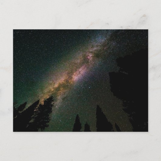 Milky Way Over Lizard Head Pass Postkarte (Vorderseite)