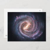 milky-way postkarte (Vorne/Hinten)