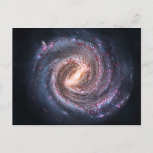 milky-way postkarte (Vorderseite)