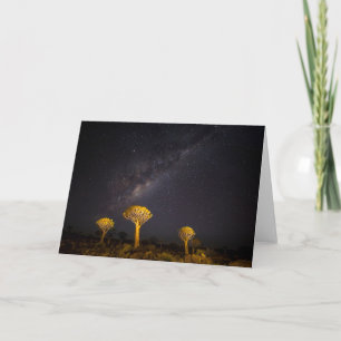 Milky Way Quiver Tree   Keetmanshoop Namibia Karte