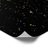 Milky Way Star Cluster Poster (Ecke)