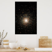 Milky Way Star Cluster Poster (Küche)
