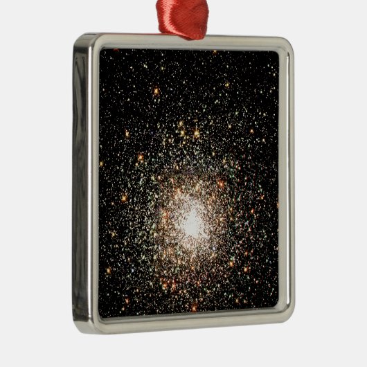 Milky Way Star Cluster Silbernes Ornament (Rechts)