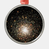 Milky Way Star Cluster Silbernes Ornament (Vorne)